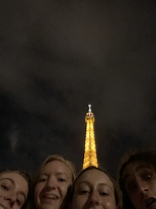 eiffel tower with uo dsn labmates