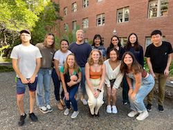 fall 2022 social with sand lab at ucla